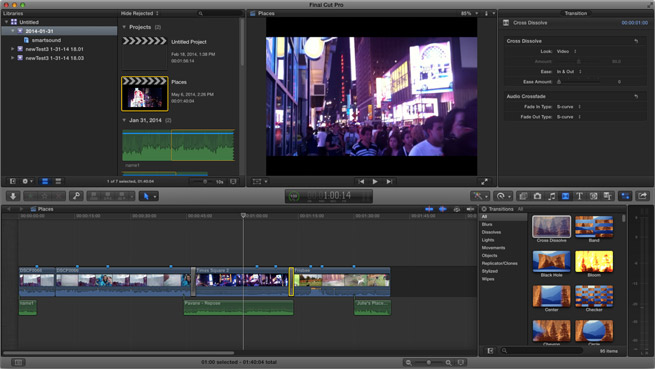 Spotting in FCPX
